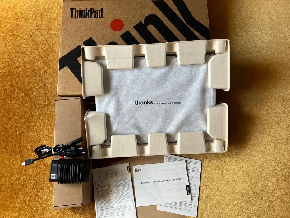 Laptop Lenovo ThinkPad T14 Gen 5 SSD 2025 ~ NOU ~