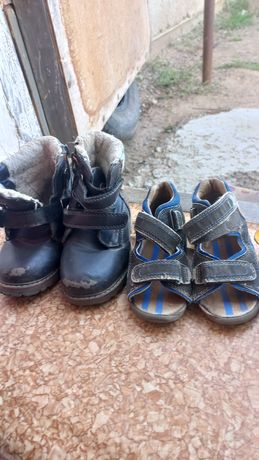 Ботинки сандали на мальчика и девочку 5-6 лет
