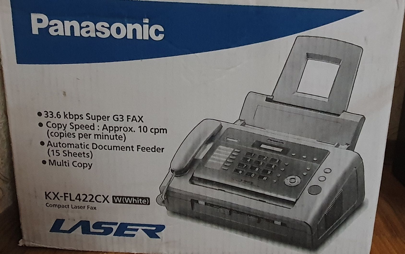 Факс  Panasonic  KX-FL422CX