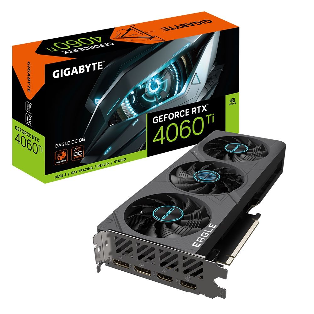 Видеокарта Gigabyte Getorce RTX 4060Ti