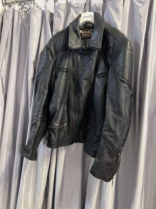 Geaca moto piele Scorp marimea 52