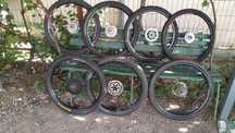 Roata fata/spate bicicleta mtb 27,5 inch,12/10/8 pinioane,thru axle/qr