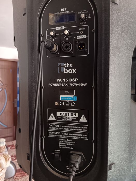 Boxă activitate 15tol