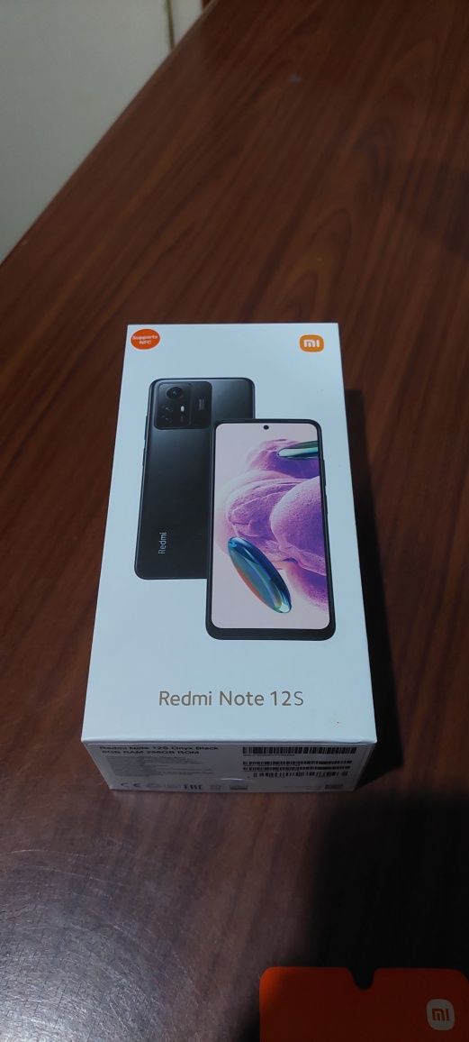 Недорого! Redmi Note 12S 8+8/256GB Onyx Black за 1.4млн!