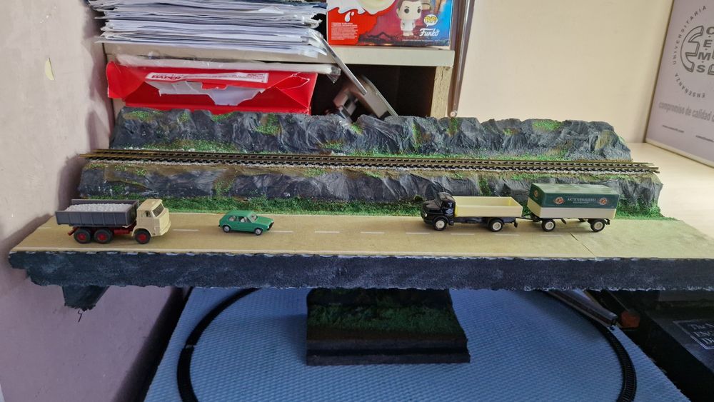 Diorama sau segment expunere HO 1:87