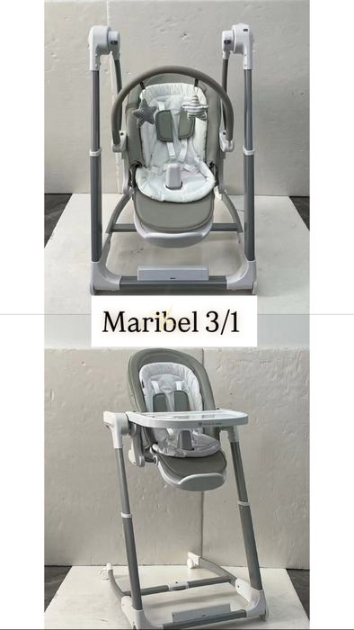 Maribel 3/1 люлка/шезлонг/стульчик для кормления