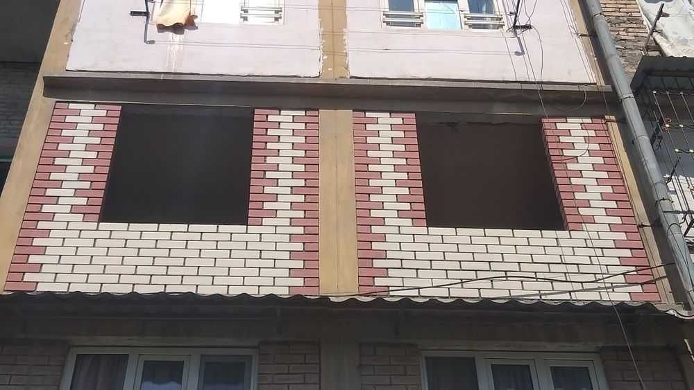 Кладка балкон.Balkonga ablisofka  g'isht teramiz