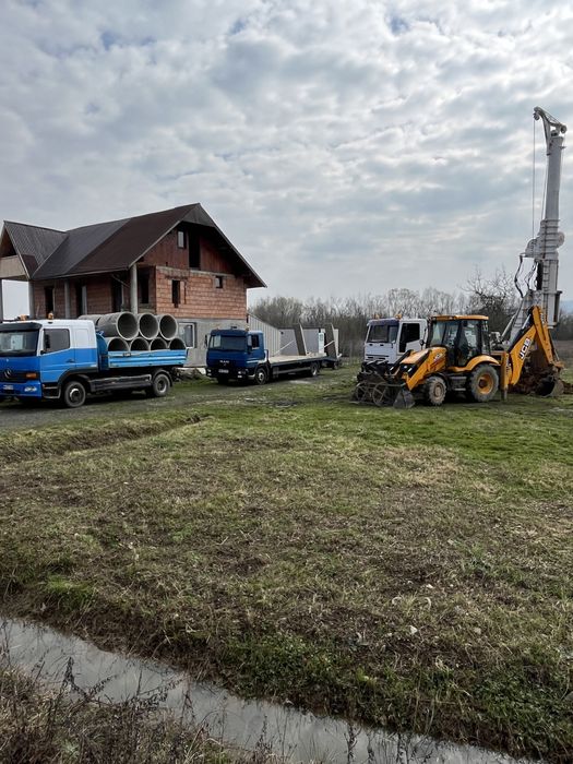 Fantani , foraje fantani diametru 1 m .