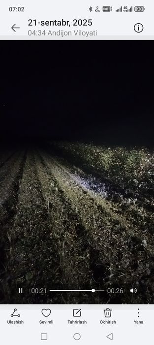 Mulcher 2.40 m sotiladi