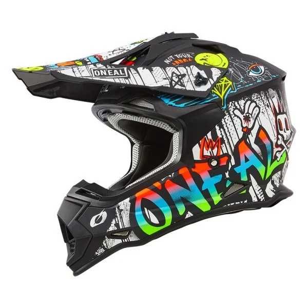 ТОП ОФЕРТА Мотокрос мото каска ONEAL 3 SRS Rancid L 59-60 см.NEW