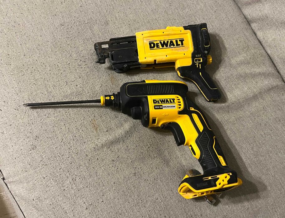 Surubelnita gips carton DeWalt DCF620 XR 18V cu magazie DCF6202