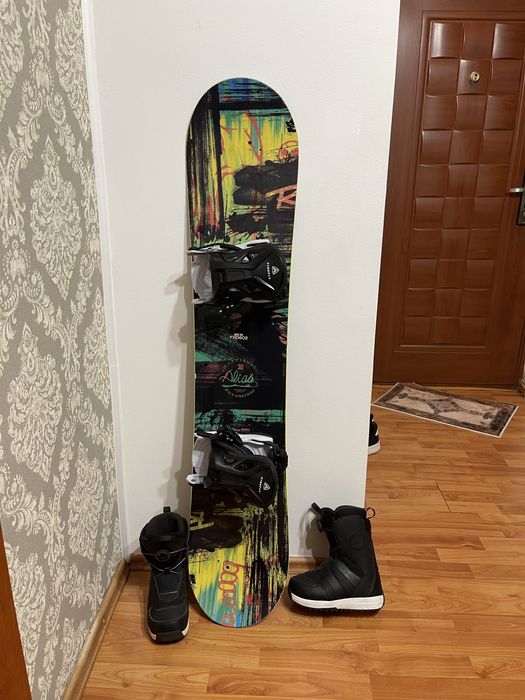 Placa snowboard 130 cm rossignol cu legaturi boots