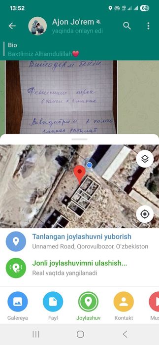 yer uchastka sotiladi