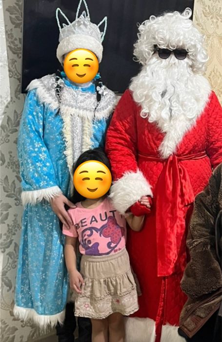 Костюм деда мороза и снегурочки