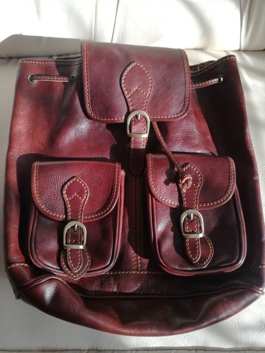 Rucsac din piele Italia