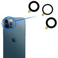 Geam Camera Spate iPhone 13 12 11 X Xs Pro Max 8+ 8 7+ 7 Montaj pe LOC