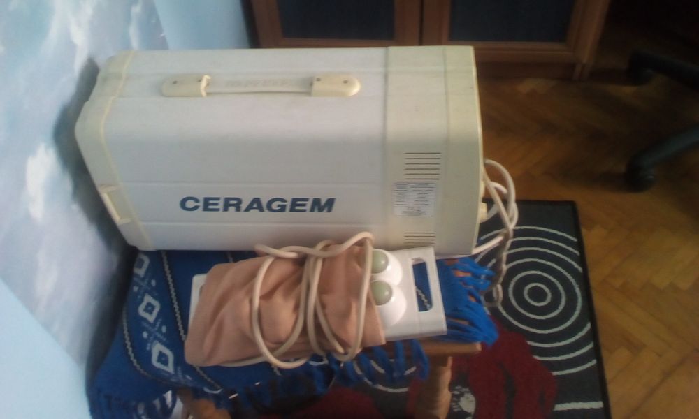 Aparat" Cerasem pt.relaxarea nervilor  cu 2 reflectore de jad
