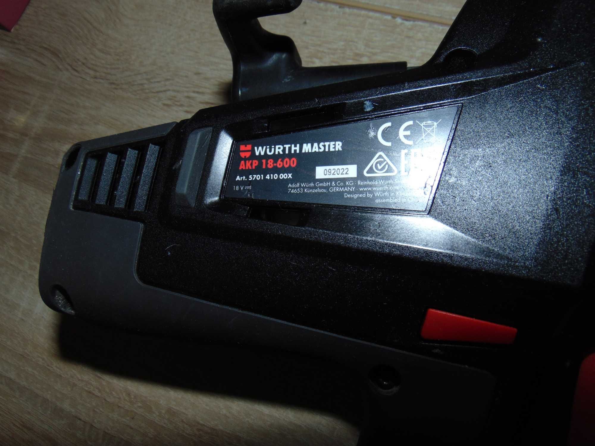 Wurth AKP 18-600 pistol silicon 2022