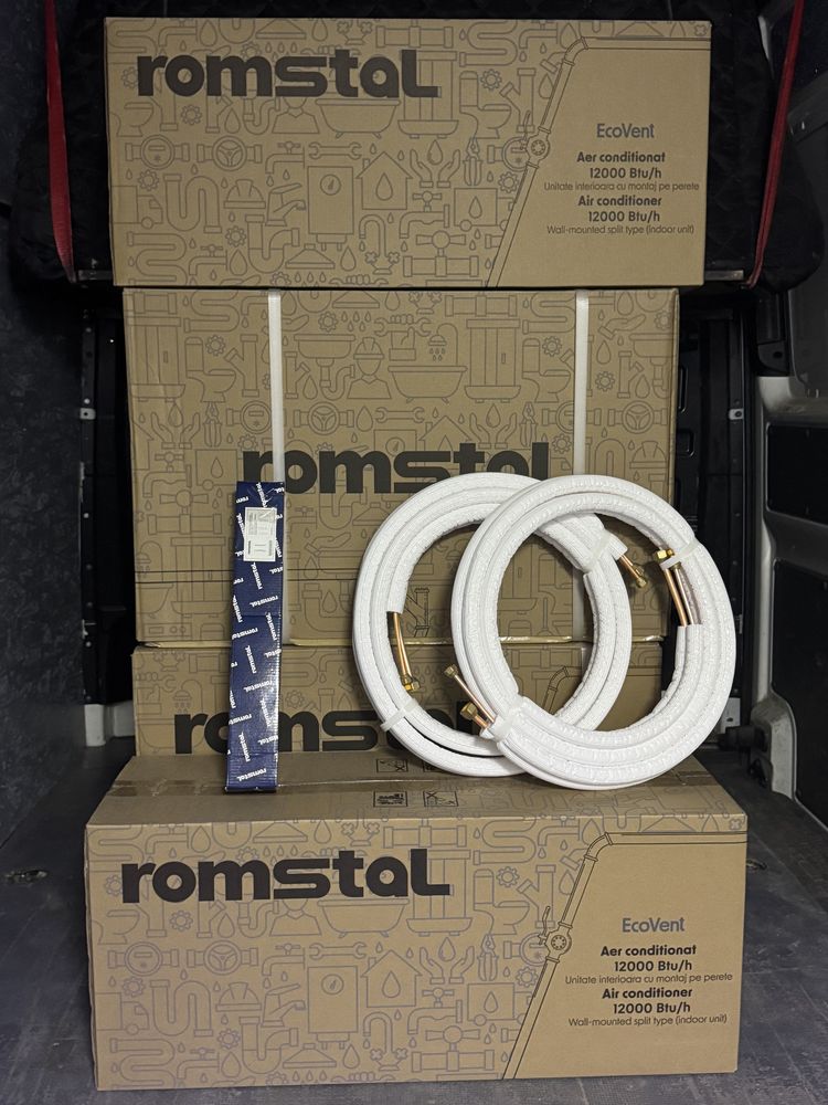 Aparat Aer Conditionat ROMSTAL 12000 BTU-Montaj Inclus.
