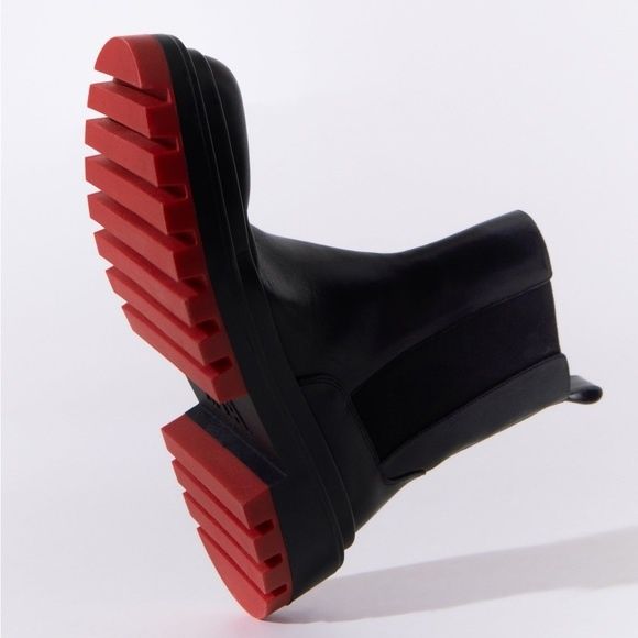 Botine /ghete din piele Zara special edition