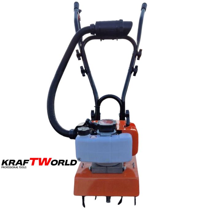 НемскиБензинов Мулти Култиватор Kraft–Двутактова Мини Мотофреза