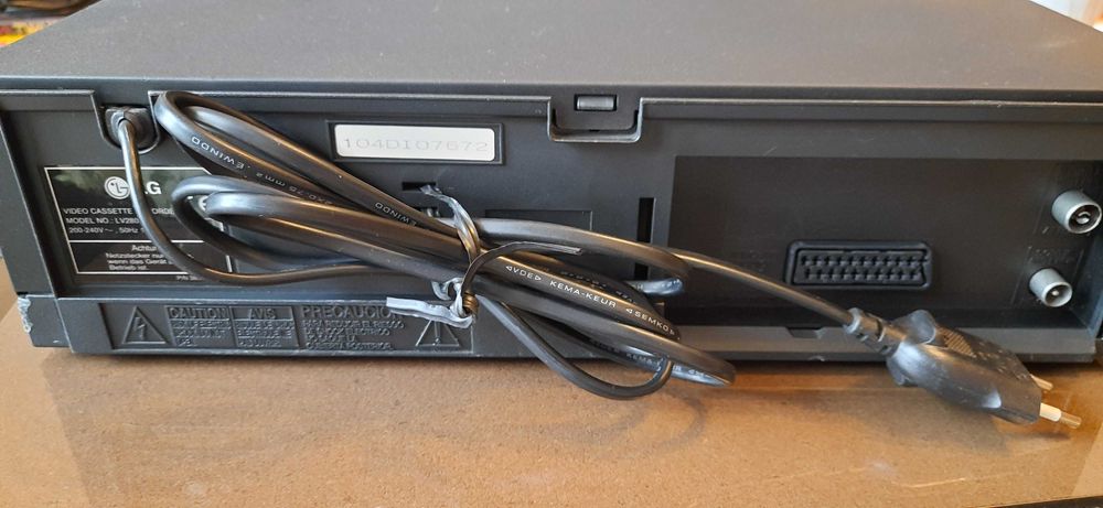 video recorder vhs LG