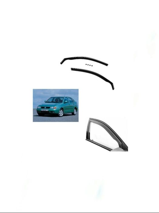 VW Polo classic (1993-1999)- 4 врати- комплект ветробрани (2бр.)