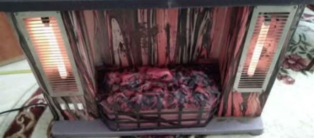 Șemineu vintage electric