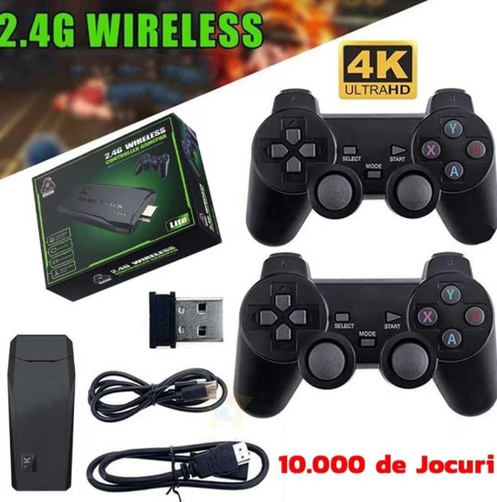 Конзола Retro Zenino, съвместима с 9 емулатора,4K, USB 2,4 GHz, 32 GB.