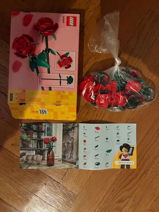 Lego flori neasamblat