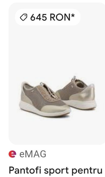 Sneakers Geox dama (nou)vând