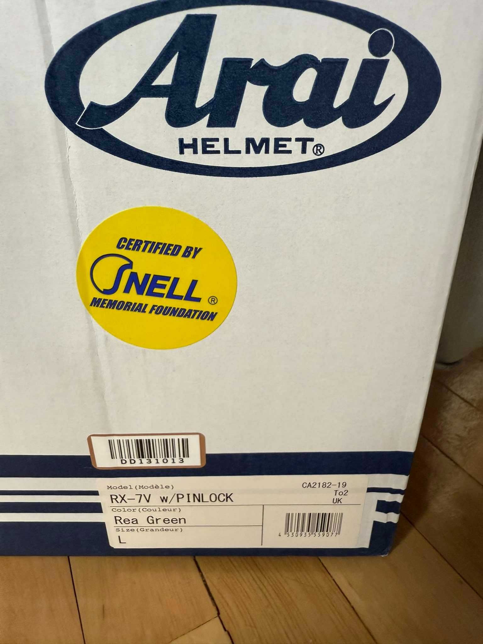 Arai RX-7V - JR Green - L