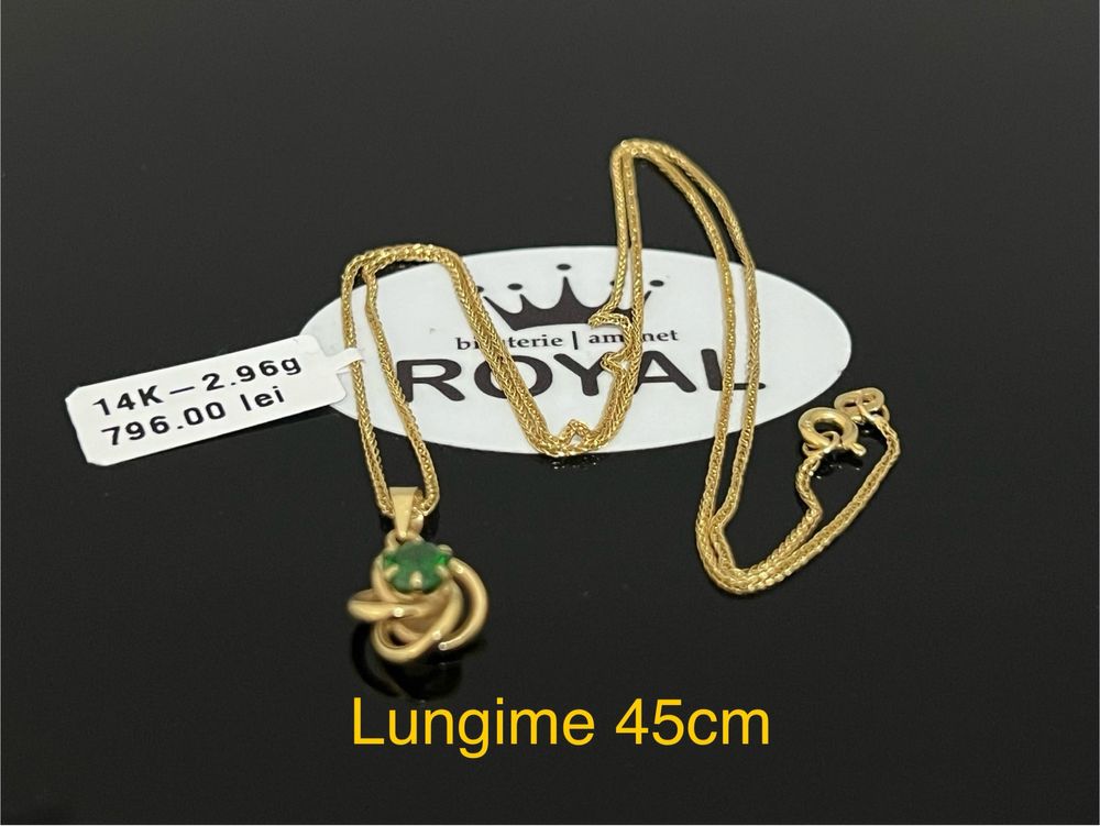 Bijuteria Royal CB : Lant aur 14k dama 2,96gr lungime 45cm