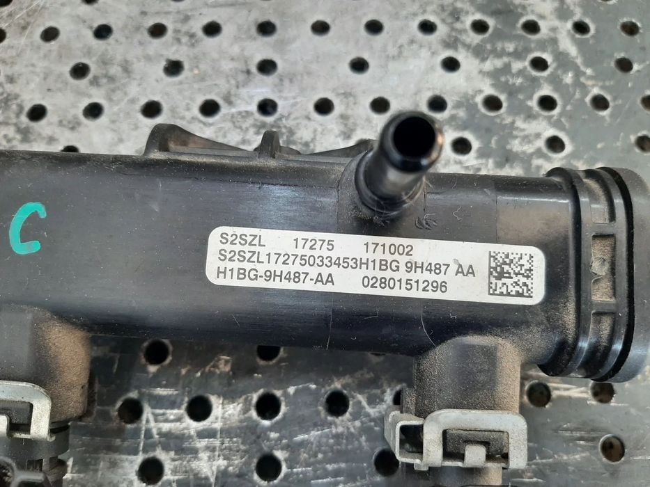 rampa cu injectoare xyjc 1.1b ford fiesta 7 mk7  e3bg-9f593-ca  0280158505  h1bg-9h487-aa