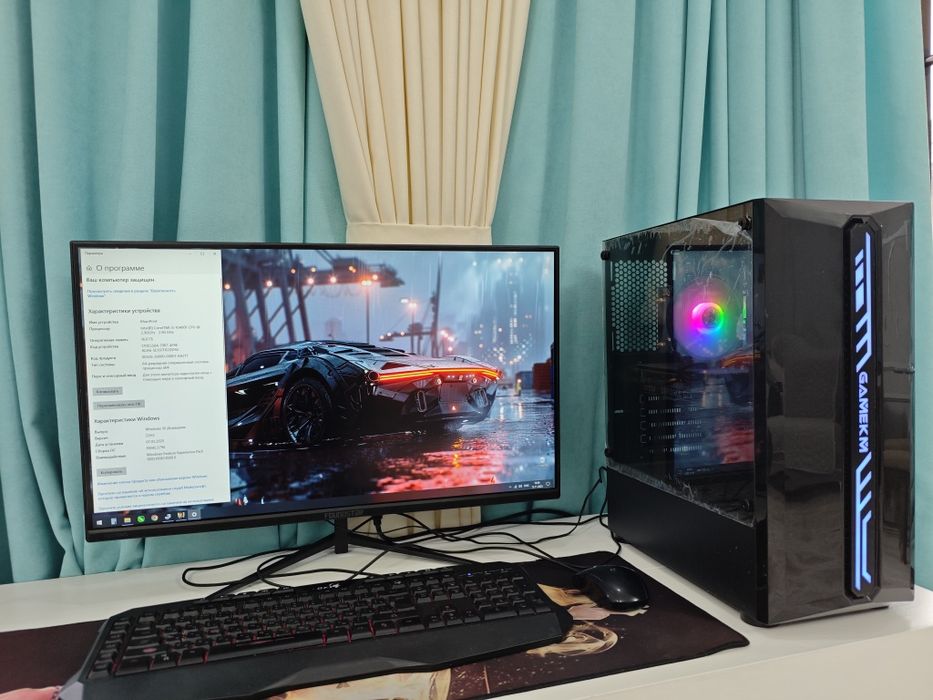 Мощный игровой компьютер Core i5-10400f, GTX1660 6Гб, ОЗУ 16Гб, 500Гб
