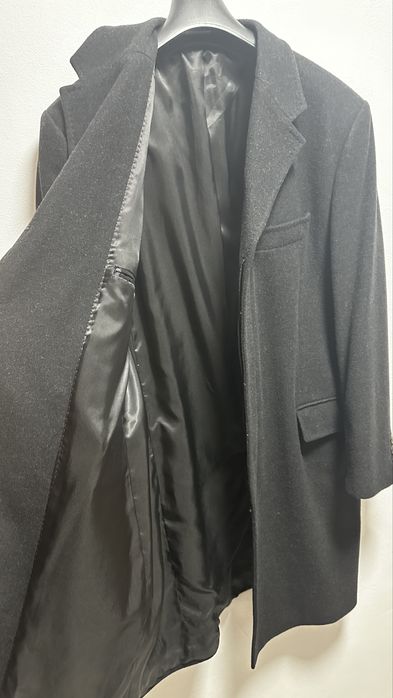 Palton barbati negru marimea 52