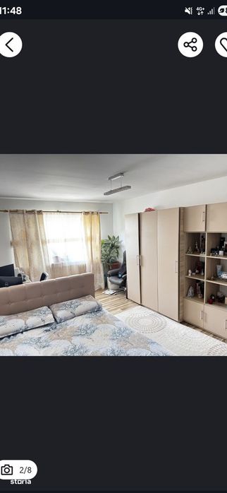 Apartament Brazda decomandat 3/4,mobilat