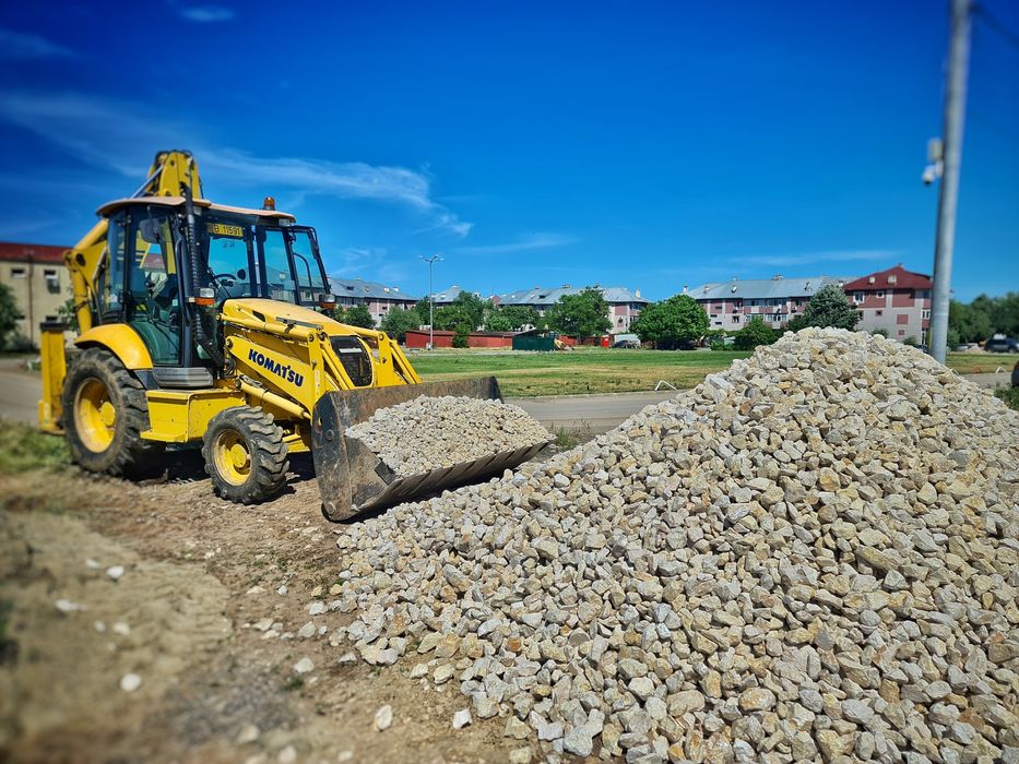 sapatura, piconat, fosa, fundatie, demolare, piscina, nisip, pietris