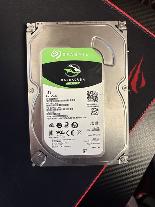 Hard Disk Seagate Barracuda 1TB