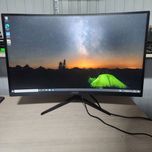 Монитор   Bonzer 27 дюймов  IPS FHD 180Hz Curved  Состояние идеальное