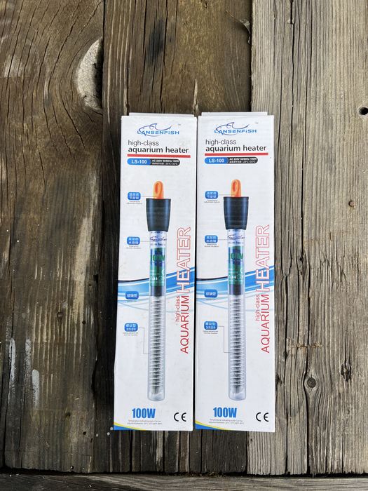 Нагревател за аквариум Lansenfish LS-100W - два броя