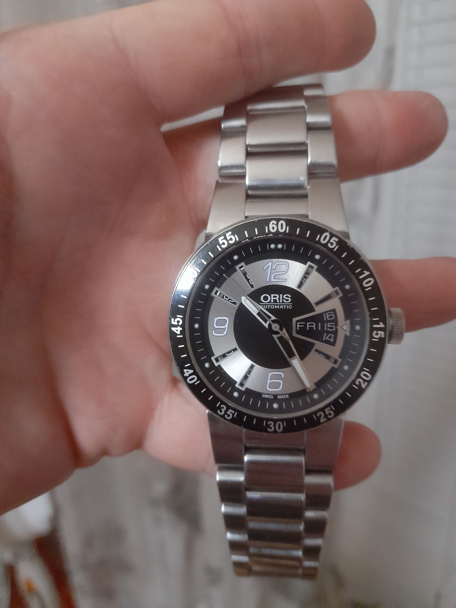 Oris day date automatic
