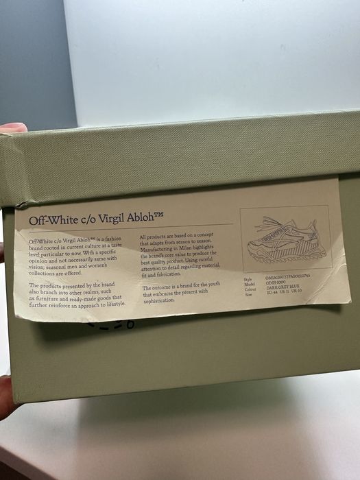 Off-White 100% оригинални обувки