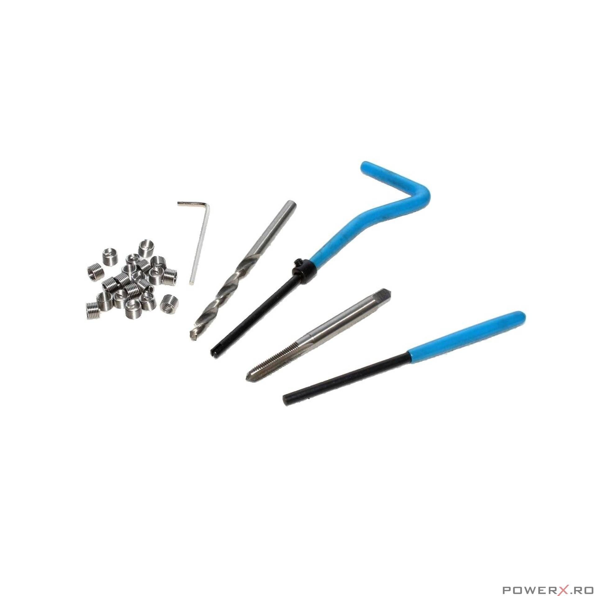 Set kit reparatie filete deteriorate, M5 x 0,8, Satra