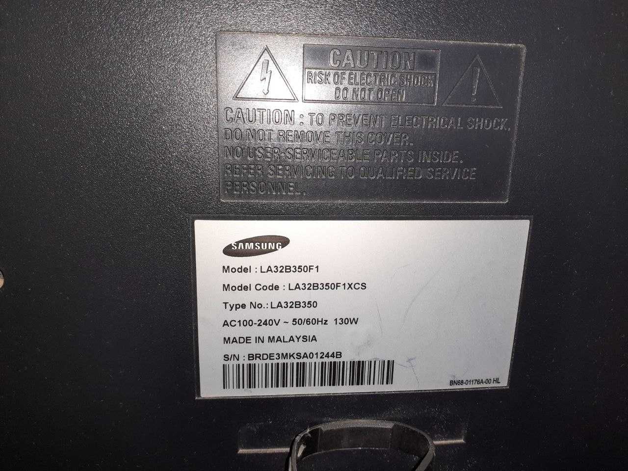 Продам телевизор Samsung  LA 32 B 350 F 1