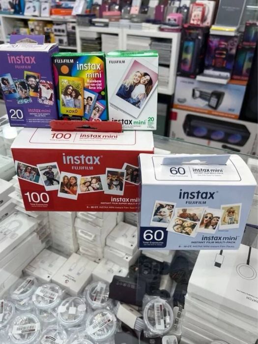 Картридж Instax mini polaroid фотобумага касета