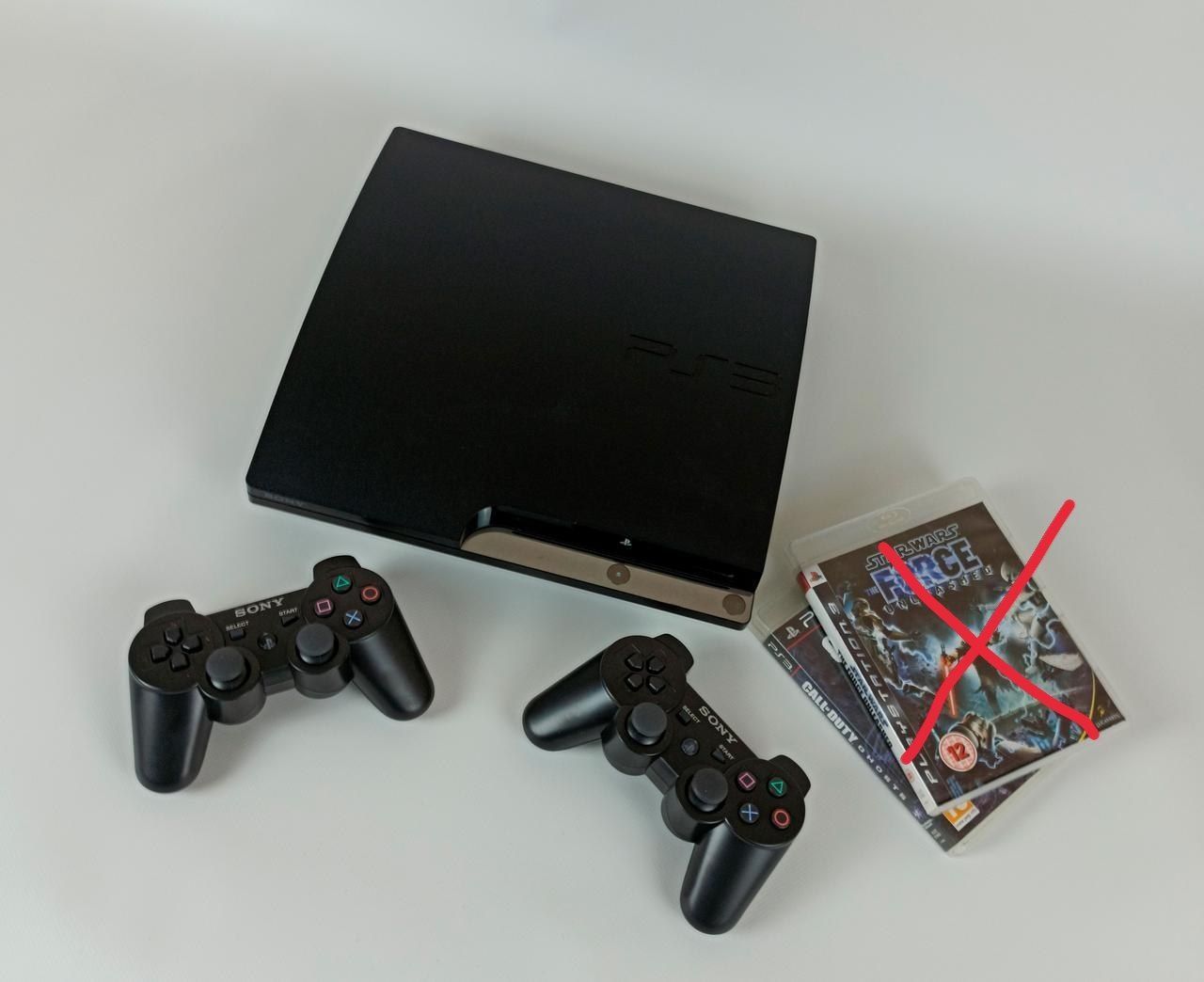 Playstation 3 slim, PS3,  гарантия 3 месяцев 500GB