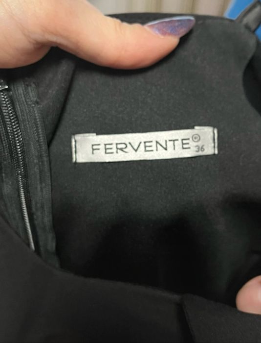 Rochie de seara neagra cu dantela