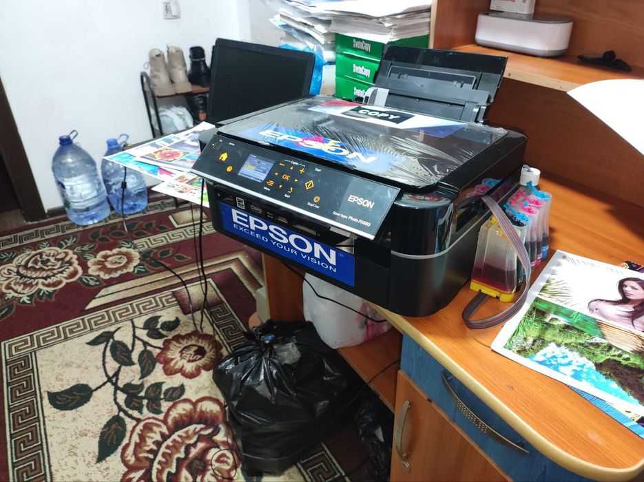 Epson L 660 ozida chiqargan rasmlar etibor bering juda tiniq chiqaradi