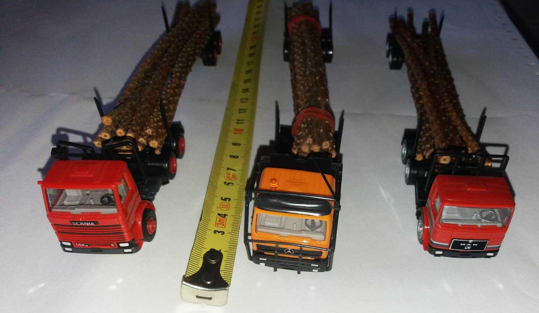 Vand 2 machete cap tractor +peridoc transport busteni,  1:87,Ho,Herpa